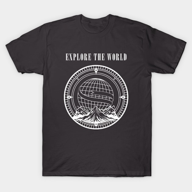 Explore the world T-Shirt by Loete Design